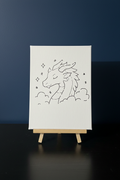 Dragon Head Canvas