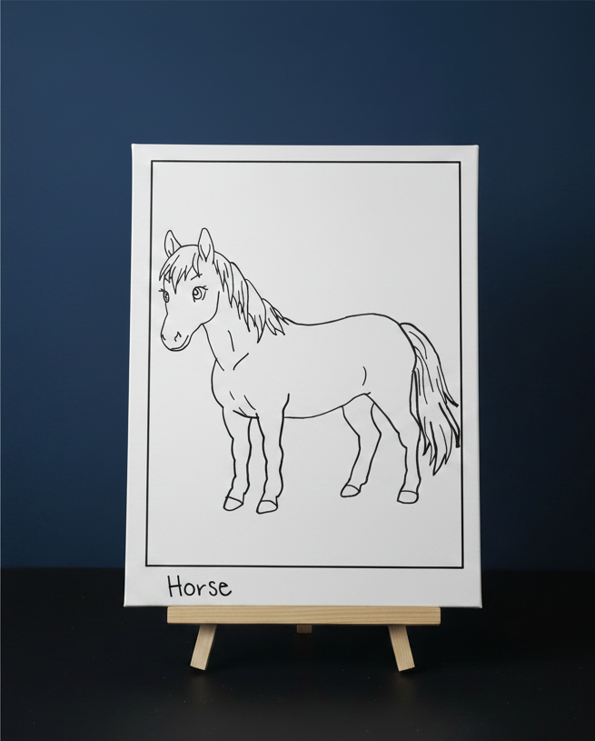 Horse Canvas